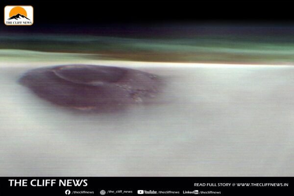 NASA’s Mars Odyssey Captures Stunning Image of Arsia Mons Above Martian Clouds